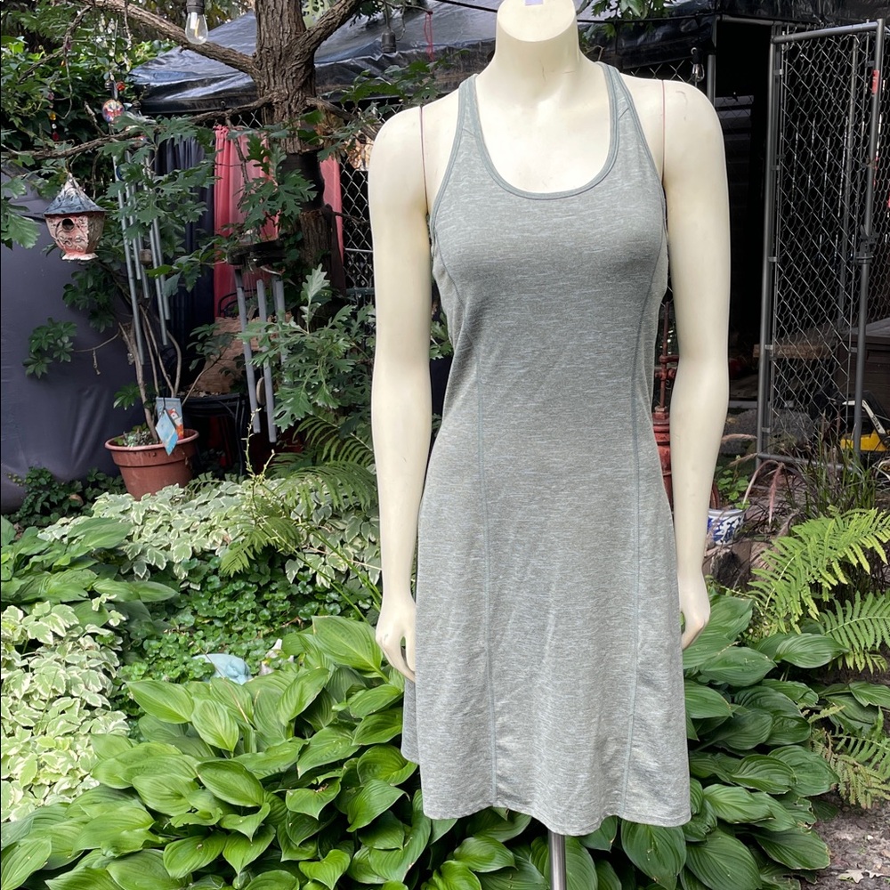 Mountain Hardwear Green Midi Dress